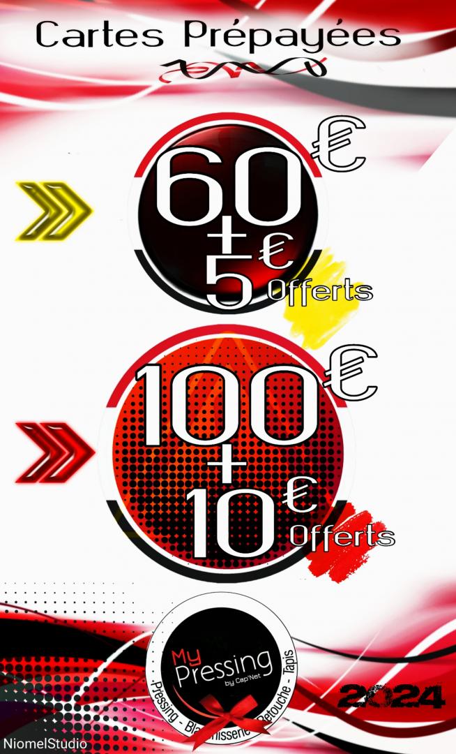 Confier son linge à My Pressing By Cap’Net, c’est aussi bénéficier de petites formules pour de grands avantages